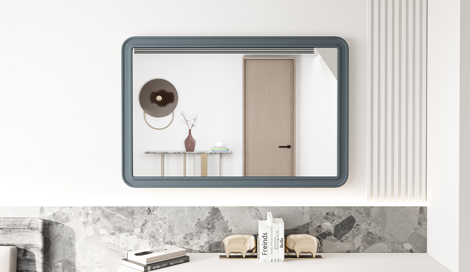 Custom-made MDF mirror