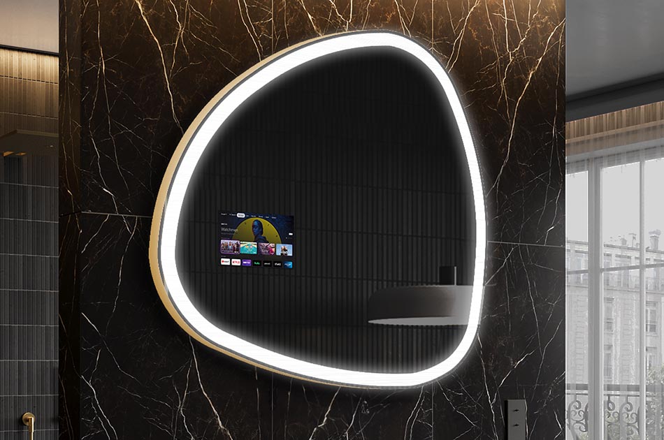 Artistic smart mirror with touch control – decorative mirror | ARTFORMA