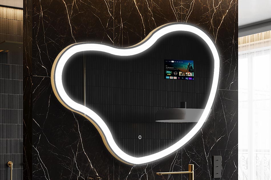 Artistic smart mirror with touch control – decorative mirror | ARTFORMA