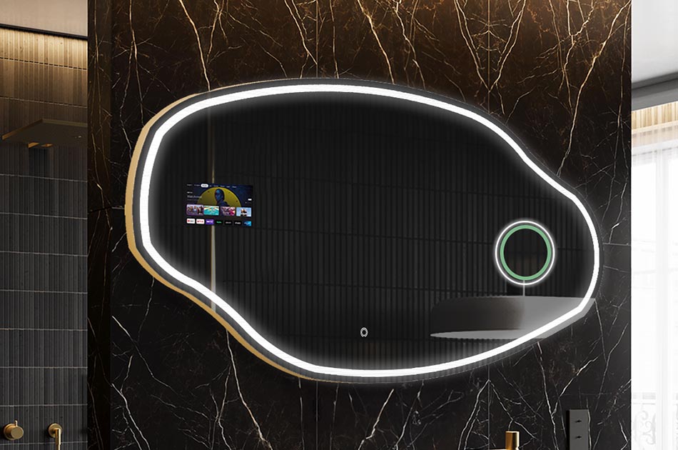 Artistic smart mirror with touch control – decorative mirror | ARTFORMA