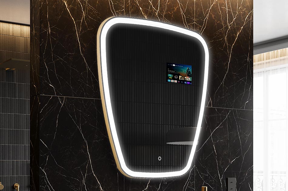 Artistic smart mirror with touch control – decorative mirror | ARTFORMA