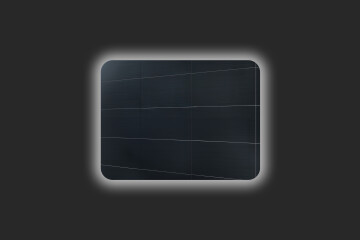Rounded mirrors