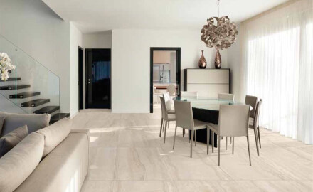 60x120 cm beige matt floor tiles A4H1063 Memento Travertino Ambra Mat