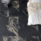 Glazed Porcelain Floor Tiles 60x120, black with gold veining, gloss finish, rectified, A4H109 Pierre Black #5