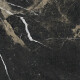 Glazed Porcelain Floor Tiles 60x120, black with gold veining, gloss finish, rectified, A4H109 Pierre Black #25
