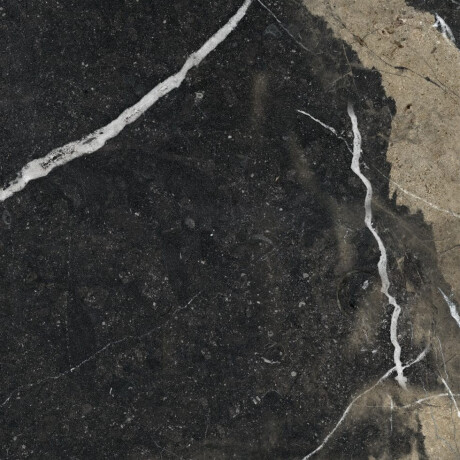 Glazed Porcelain Floor Tiles 60x120, black with gold veining, gloss finish, rectified, A4H109 Pierre Black #26