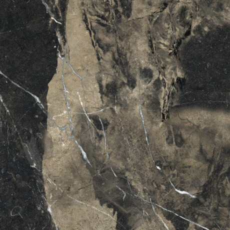 Glazed Porcelain Floor Tiles 60x120, black with gold veining, gloss finish, rectified, A4H109 Pierre Black #27