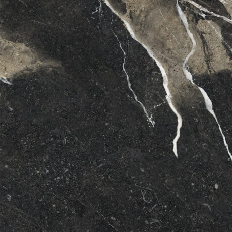 Glazed Porcelain Floor Tiles 60x120, black with gold veining, gloss finish, rectified, A4H109 Pierre Black #31