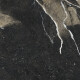 Glazed Porcelain Floor Tiles 60x120, black with gold veining, gloss finish, rectified, A4H109 Pierre Black #31