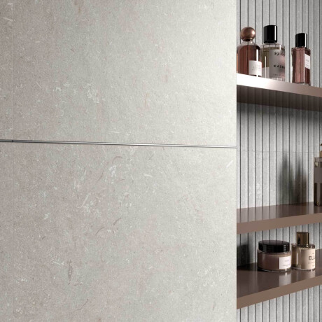 60x120 cm matt grey wall tiles A4H1097 Shellstone Grigio Rigat-One #4