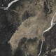 Glazed Porcelain Floor Tiles 60x120 with a gold vein, matt, rectified, A4H110 Pierre Black #11