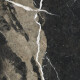 Glazed Porcelain Floor Tiles 60x120 with a gold vein, matt, rectified, A4H110 Pierre Black #28