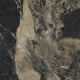 Glazed Porcelain Floor Tiles 60x120 with a gold vein, matt, rectified, A4H110 Pierre Black #31