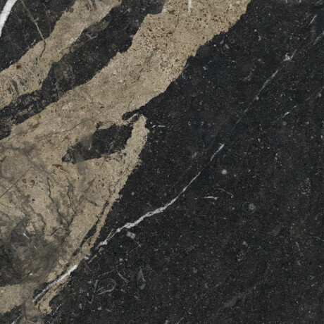 Glazed Porcelain Floor Tiles 60x120 with a gold vein, matt, rectified, A4H110 Pierre Black #32