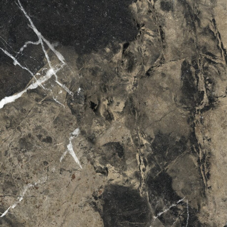 Glazed Porcelain Floor Tiles 60x120 with a gold vein, matt, rectified, A4H110 Pierre Black #33