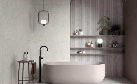 60x120 cm taupe matt floor tiles A4H1102 Shellstone Taupe