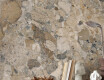 Large-format porcelain tiles, 120x280, beige-grey marble, glossy finish, A4H1111 Calda Ambrozia