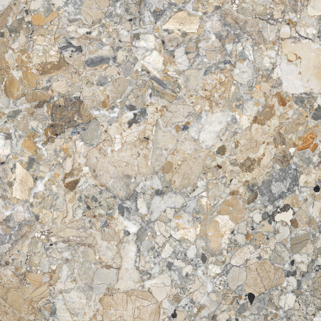 120x120 floor tiles, beige-grey marble, gloss finish, A4H1113 Calda Ambrozia #1