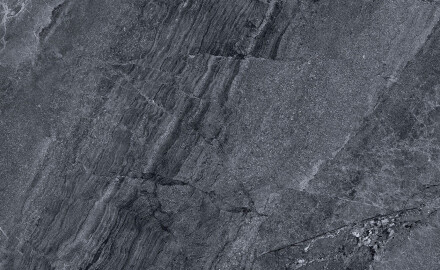 Glazed porcelain floor tiles, 120x120 cm, anthracite stone, matt finish, A4H1138 Agathos Anthracite