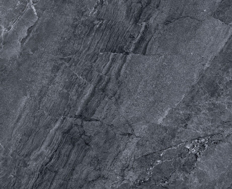 Glazed porcelain floor tiles, 120x120 cm, anthracite stone, matt finish, A4H1138 Agathos Anthracite
