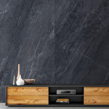 Glazed porcelain floor tiles, 120x120 cm, anthracite stone, matt finish, A4H1138 Agathos Anthracite #6