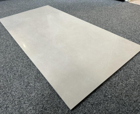 Lappato porcelain stoneware for flooring, 60x120, light grey, rectified, A4H122 Poli Gris