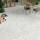 Glazed porcelain stoneware floor tiles, 60x120cm, light grey, matt, rectified, A4H125, Materia Pearl #2