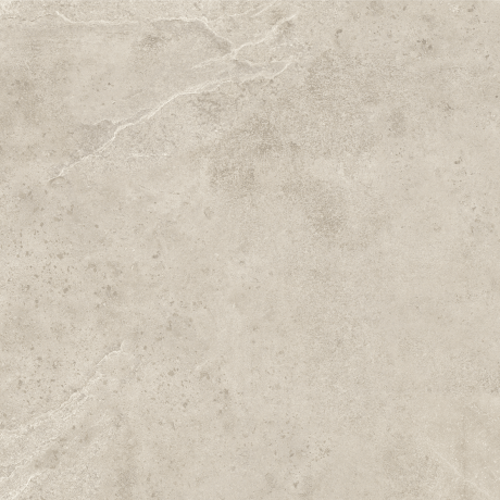 60x120 floor tiles in light grey with a warm beige hue and a veined finish, matt, A4H140 Ermetica Bianco #7