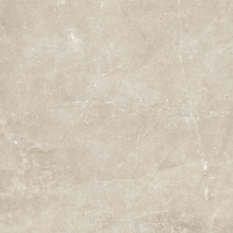 60x120 floor tiles in light grey with a warm beige hue and a veined finish, matt, A4H140 Ermetica Bianco #12