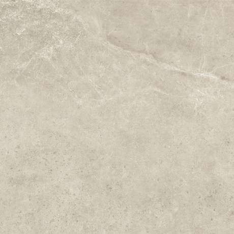 60x120 floor tiles in light grey with a warm beige hue and a veined finish, matt, A4H140 Ermetica Bianco #15
