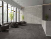 60x120 cm dark grey floor tiles with light veining, matt finish, A4H141 Ermetica Lavagna