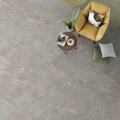 60x120 cm dark grey floor tiles with light veining, matt finish, A4H141 Ermetica Lavagna #2