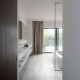 Large-format porcelain stoneware tile, 120x270 cm, with grey veining, glossy finish, rectified, A4H185 Dolomite #2