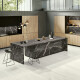 Large-format porcelain stoneware tile, 120x270 cm, with grey veining, glossy finish, rectified, A4H185 Dolomite #3