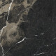 Large-format 120x270 cm matt black porcelain stoneware tile with gold veining, rectified, A4H196 Pierre Black #5