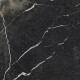 Pierre Black glazed porcelain stoneware floor tiles, 120x120 cm, glossy black with gold veining, rectified, A4H197 #9