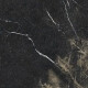 Pierre Black glazed porcelain stoneware floor tiles, 120x120 cm, glossy black with gold veining, rectified, A4H197 #12