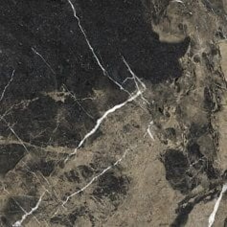 Pierre Black glazed porcelain stoneware floor tiles, 120x120 cm, glossy black with gold veining, rectified, A4H197 #14
