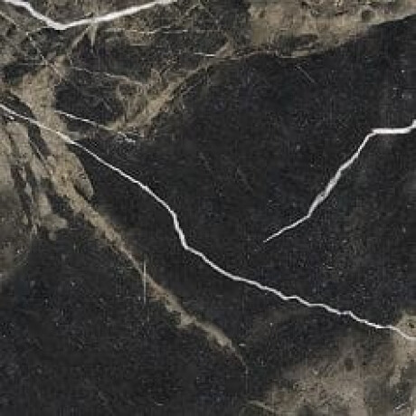 Pierre Black glazed porcelain stoneware floor tiles, 120x120 cm, glossy black with gold veining, rectified, A4H197 #19