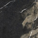 Pierre Black glazed porcelain stoneware floor tiles, 120x120 cm, glossy black with gold veining, rectified, A4H197 #23