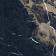 Large-format porcelain stoneware floor tile, 120x280cm, Bookmatch, black gloss with gold veining, rectified, A4H203 Pierre Black #4
