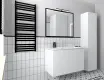 10x20 ceramic wall tile, matt white, flat, A4H23 Blanco Mate