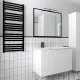 10x20 ceramic wall tile, matt white, flat, A4H23 Blanco Mate #1