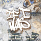Glazed porcelain floor tiles, 120x280 cm, matt grey, rectified, A4H248 City Graffiti Grey #4