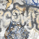 Glazed porcelain floor tiles, 120x280 cm, matt grey, rectified, A4H248 City Graffiti Grey #7