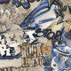 Large-format glazed porcelain floor tiles, 120x280 cm, matt beige, rectified, A4H255 City Graffiti Beige #1