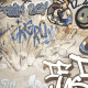 Large-format glazed porcelain floor tiles, 120x280 cm, matt beige, rectified, A4H255 City Graffiti Beige #4