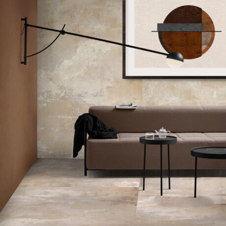 Large-format glazed porcelain floor tiles, 120x280 cm, matt beige, rectified, A4H257 City Beige #6