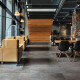 Large-format glazed porcelain floor tiles, 120x280 cm, matt brown, rectified, A4H264 City Multicolor #8