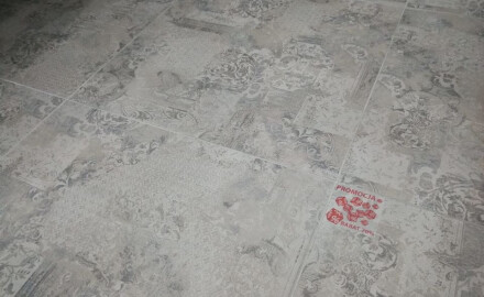 60x60 floor tiles, Carpet Grigio, matt, rectified, A4H34 Patchwork